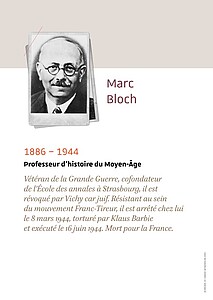 Marc Bloch (1886-1944), professeur d'histoire du Moyen-Âge
