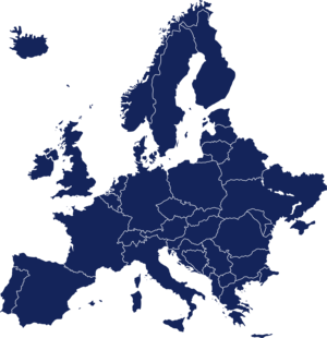 Carte des destinations mobilité Erasmus enseignant