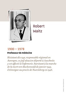 Robert Waitz (1900-1978), professeur de médecine