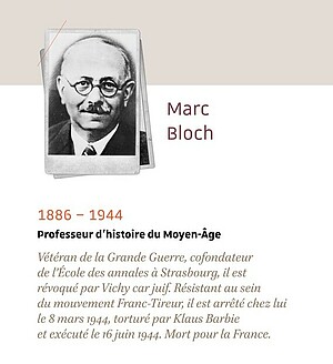 Marc Bloch (1886-1944), professeur d'histoire du Moyen-Âge
