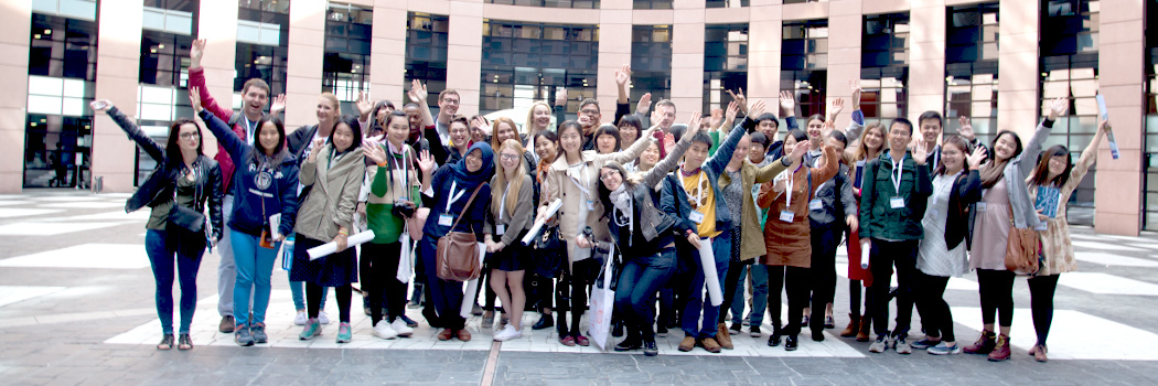 Les étudiants du Student World Forum à Strasbourg
