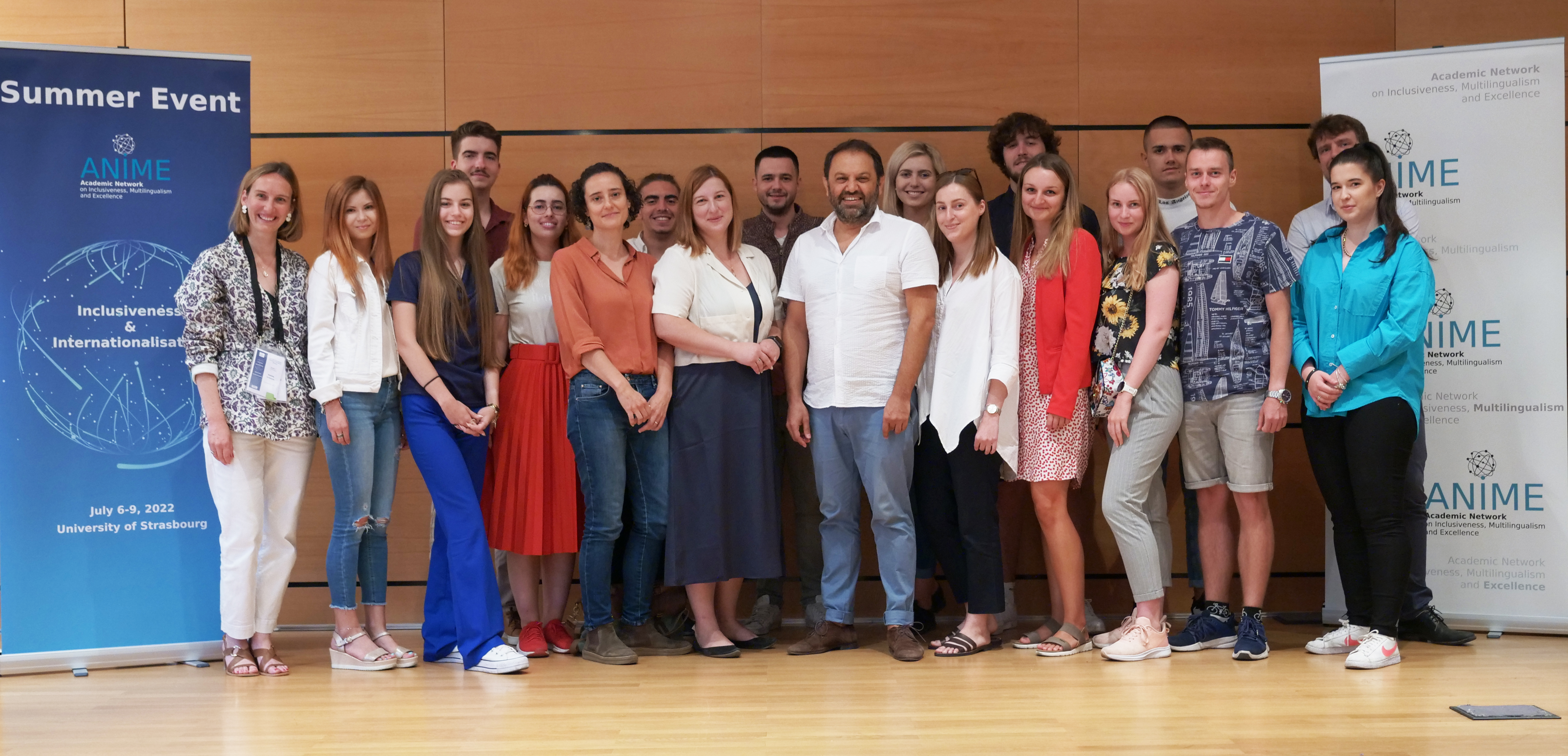 Les participants au  Programme Intensif Hybride « Europe in times of crises : from integration to inclusion ? »