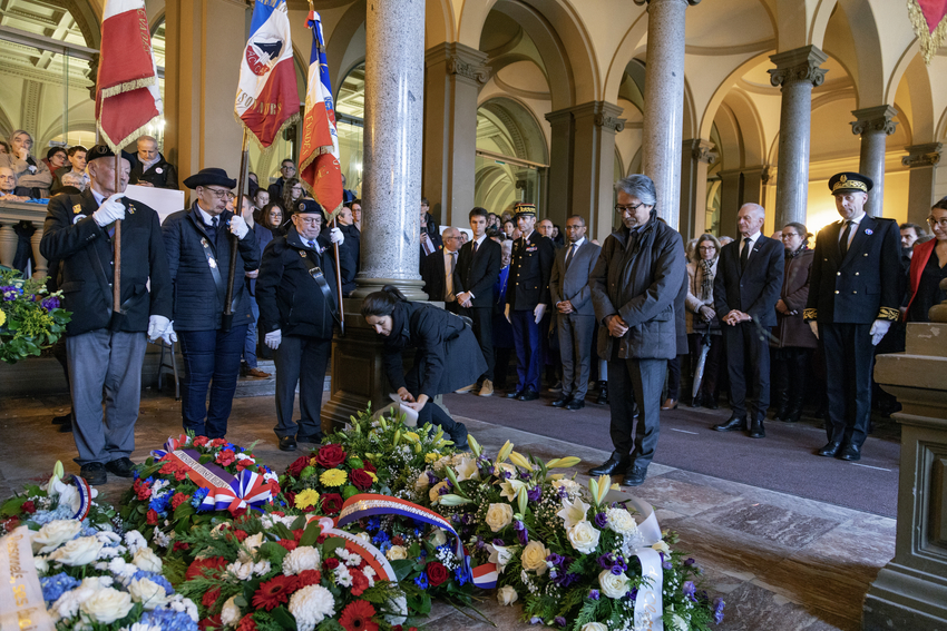 Commémoration de la rafle du 25 novembre 1945