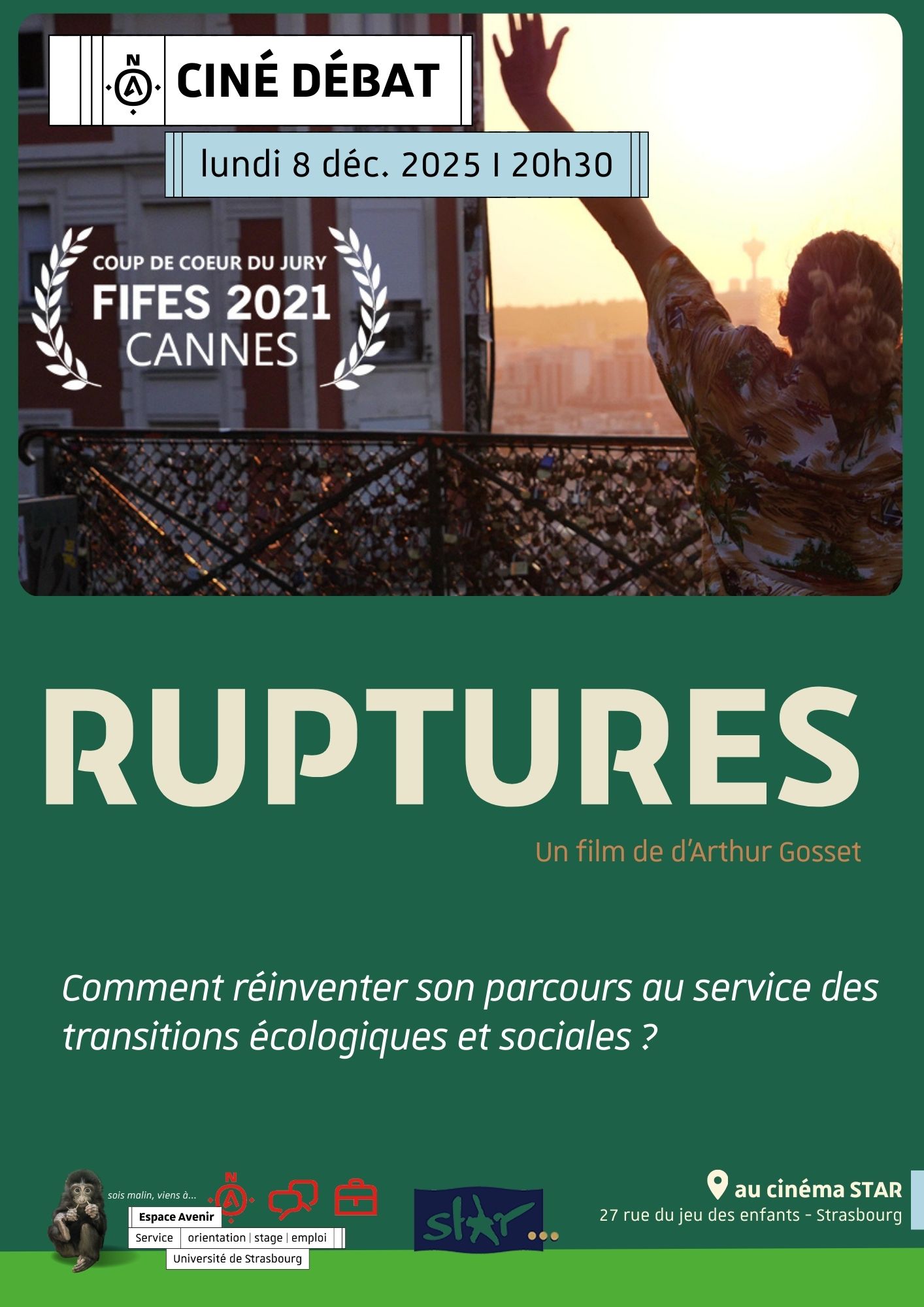 Ciné-débat "Ruptures"