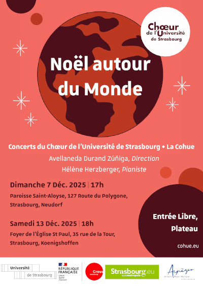 Concert du chœur de la Cohue Noël autour du monde