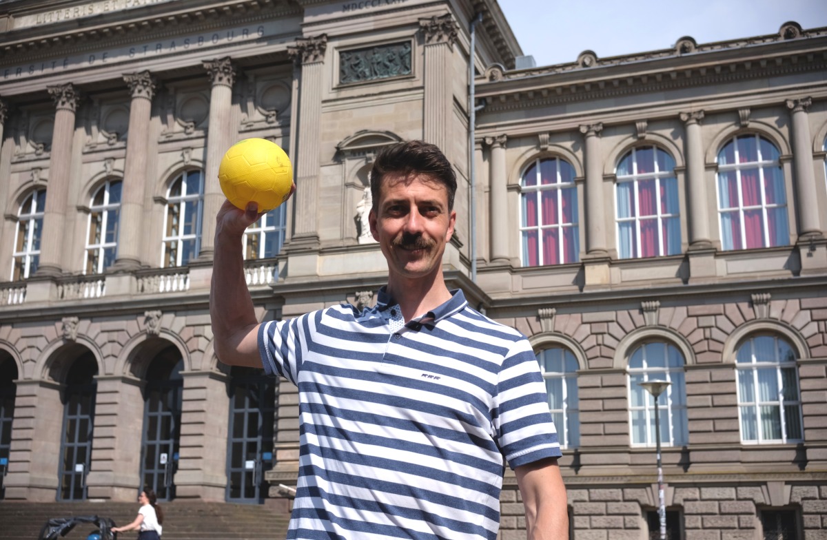 Thomas Heckel, directeur de la Fondation de l’Université et des Hôpitaux Universitaires de Strasbourg. © Alexandre Tatay