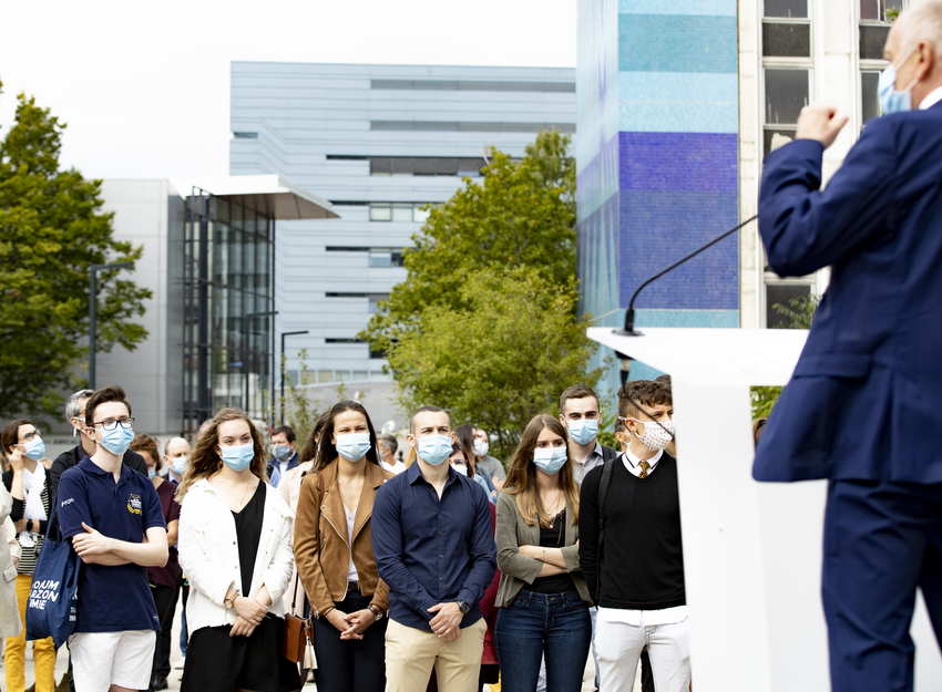 Cérémonie d'ouverture de la rentrée universitaire