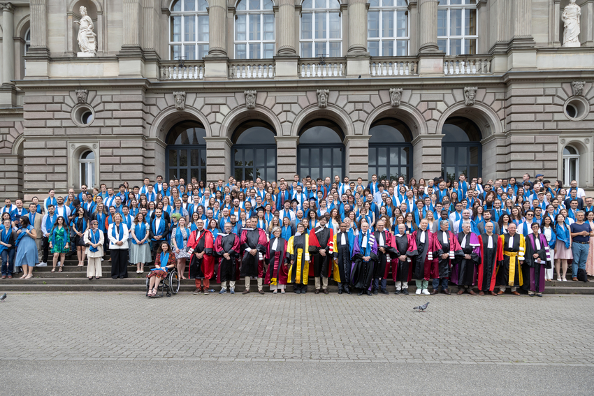 L’Université de Strasbourg a célébré ses 487 docteurs © Shröder/Unistra